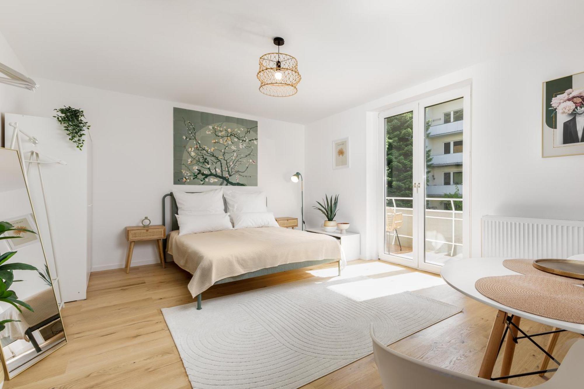 Design-Apartment In Linz Mit Netflix & Balkon Ngoại thất bức ảnh