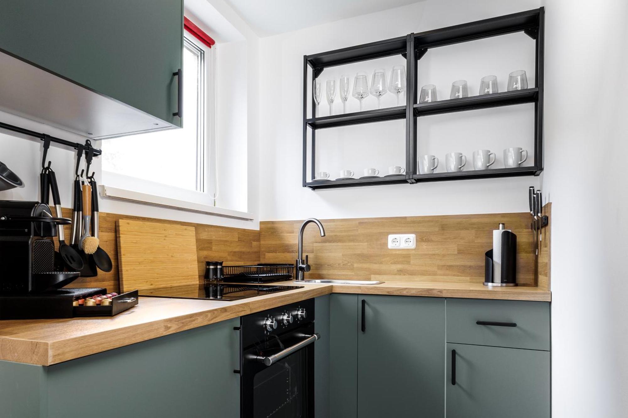 Design-Apartment In Linz Mit Netflix & Balkon Ngoại thất bức ảnh